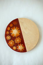 Load image into Gallery viewer, Floral 70's Cheese Tray