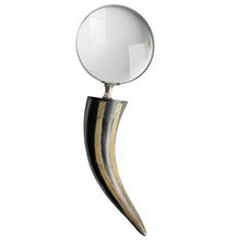 Load image into Gallery viewer, Antique Horn Magnifying Glass
