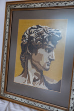 Load image into Gallery viewer, Needle Print Bust Framed Art
