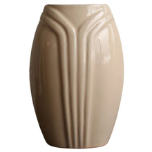 Load image into Gallery viewer, Mid Century Cream Oval Vase
