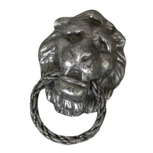 Load image into Gallery viewer, Silver Lion Pin
