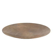 Load image into Gallery viewer, Restoration Hardware Bronze Patina Shallow Bowl
