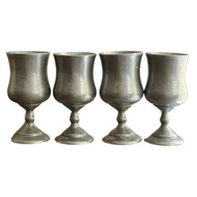 Load image into Gallery viewer, Pewter Goblets (Set of 4)
