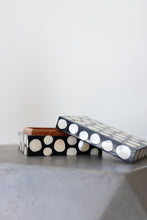 Load image into Gallery viewer, R &amp; Y Augousti Polka Dot Bone and Seashell Keepsake Box
