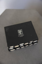 Load image into Gallery viewer, R &amp; Y Augousti Polka Dot Bone and Seashell Keepsake Box
