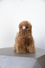 Load image into Gallery viewer, Small Brown Alpaca Plush Toy
