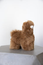 Load image into Gallery viewer, Small Brown Alpaca Plush Toy
