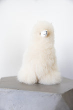 Load image into Gallery viewer, Small White Alpaca Plush Toy
