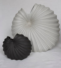 Load image into Gallery viewer, Large Sculptural Fan Vase | Hand-Finished Ceramic Statement Object
