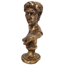 Load image into Gallery viewer, Gold David Bust
