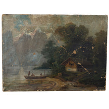 Load image into Gallery viewer, Vintage Landscape Oil Painting
