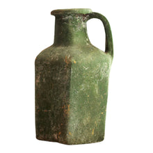 Load image into Gallery viewer, Large Green Pottery Vessel
