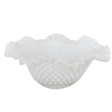 Load image into Gallery viewer, Milk Glass Wavy Bowl
