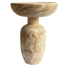 Load image into Gallery viewer, Large Wooden Pedestal Sculpture
