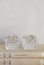 Load image into Gallery viewer, Pair of Waterford Crystal Candle Votives
