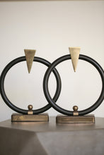 Load image into Gallery viewer, Pair of Mid Century Modern Candle Holders
