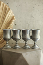 Load image into Gallery viewer, Pewter Goblets (Set of 4)
