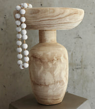 Load image into Gallery viewer, Large Wooden Pedestal Sculpture
