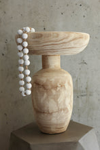 Load image into Gallery viewer, Large Wooden Pedestal Sculpture
