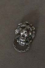 Load image into Gallery viewer, Silver Lion Pin
