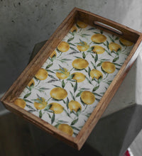 Load image into Gallery viewer, Wooden Lemon Tray
