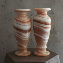 Load image into Gallery viewer, Pair of Onyx Vases

