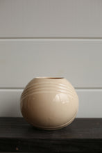 Load image into Gallery viewer, Mid Century Cream Orb Vase
