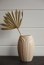 Load image into Gallery viewer, Mid Century Cream Oval Vase
