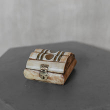 Load image into Gallery viewer, Antique Bronze and Ivory Box
